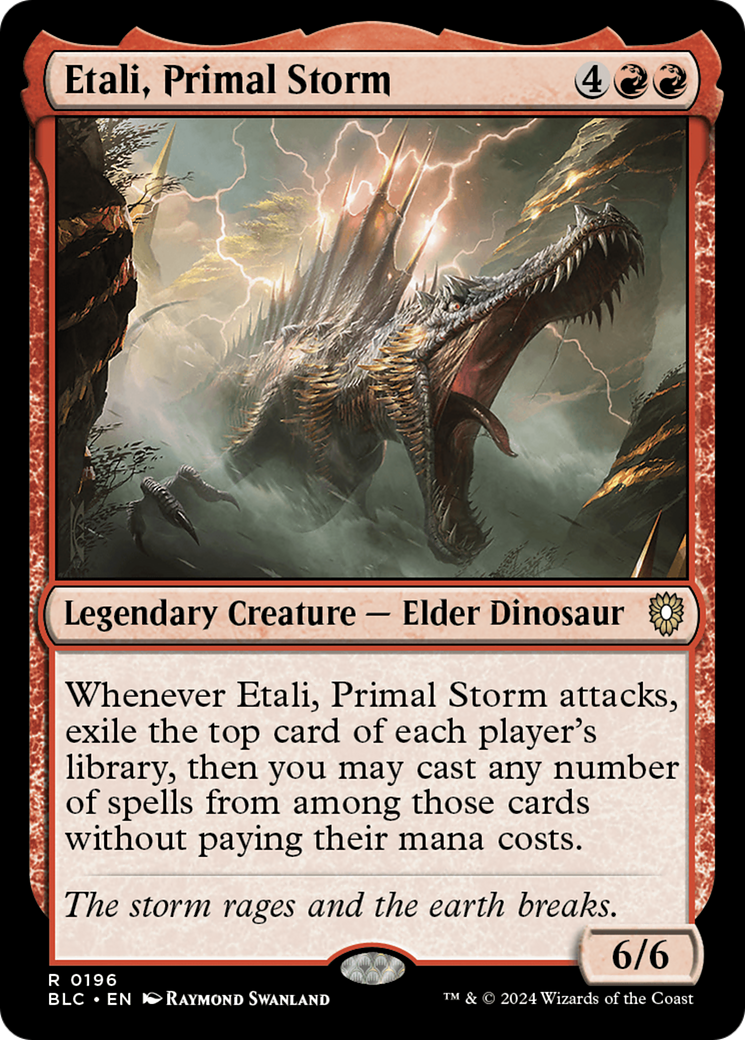 Etali, Primal Storm [Bloomburrow Commander] | Grognard Games