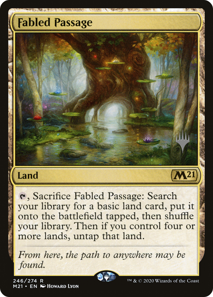 Fabled Passage (Promo Pack) [Core Set 2021 Promos] | Grognard Games