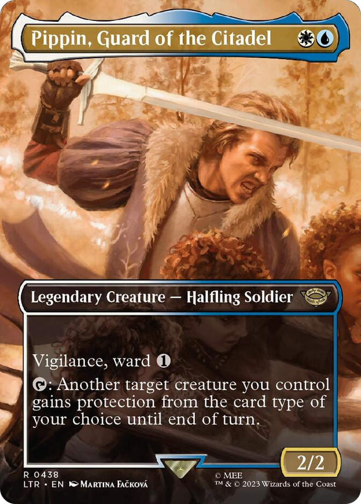 Pippin, Guard of the Citadel (Borderless Alternate Art) [The Lord of the Rings: Tales of Middle-Earth] | Grognard Games