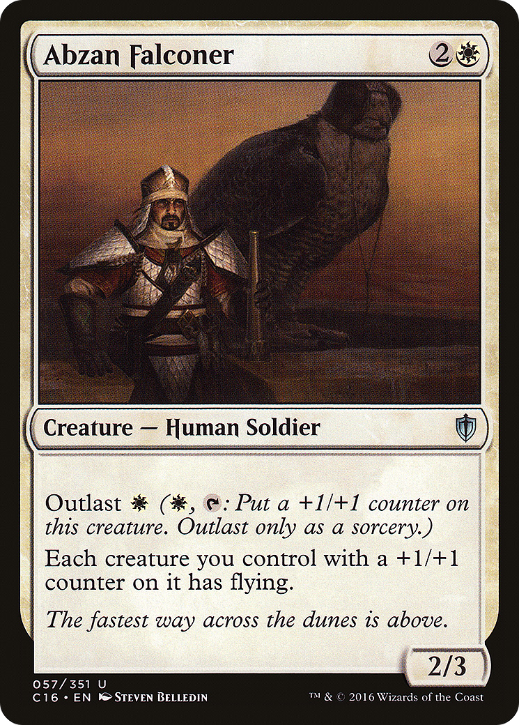 Abzan Falconer [Commander 2016] | Grognard Games