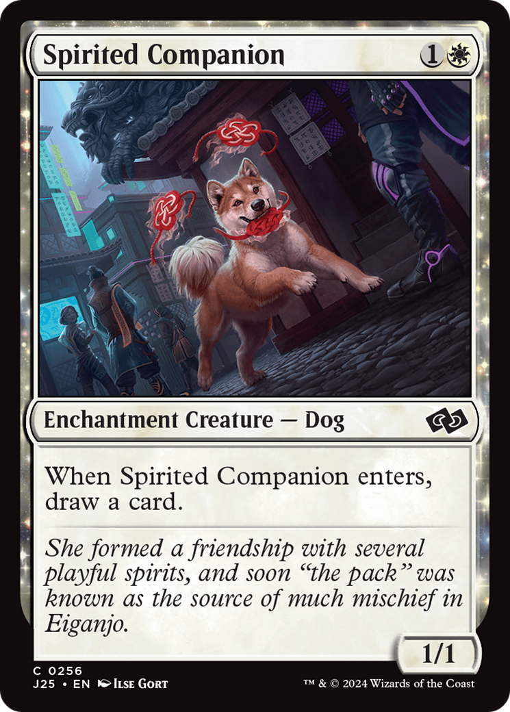 Spirited Companion [Foundations Jumpstart] | Grognard Games