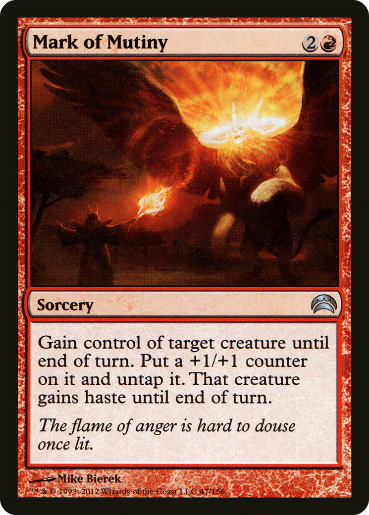 Mark of Mutiny (PC2-047) - Planechase 2012 Foil | Grognard Games