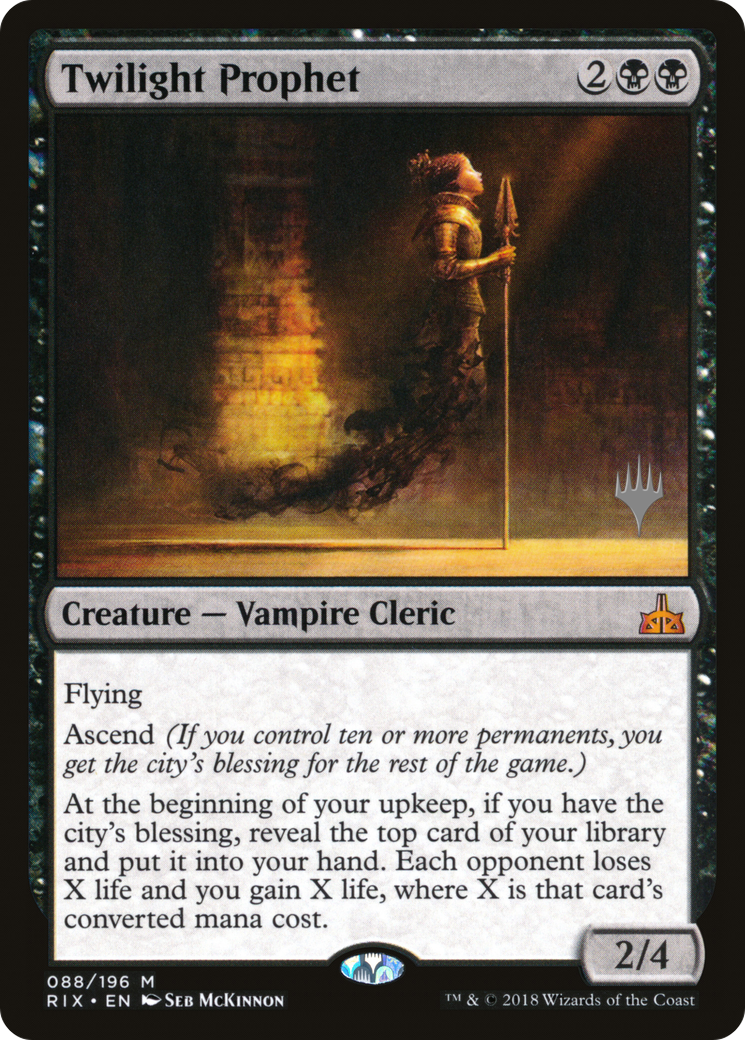 Twilight Prophet (PPIKO-88P) - Rivals of Ixalan Promos Foil | Grognard Games