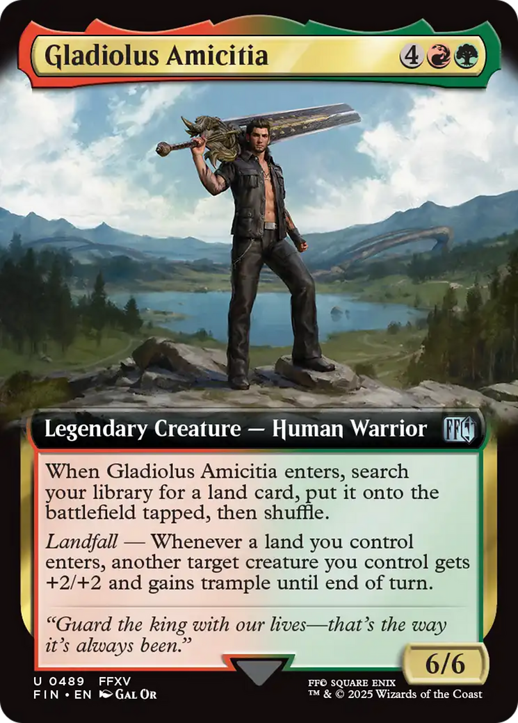 Gladiolus Amicitia (Extended Art) [FINAL FANTASY] | Grognard Games