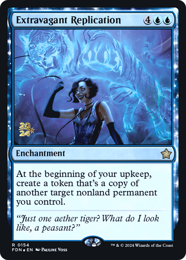Extravagant Replication [Foundations Prerelease Promos] | Grognard Games