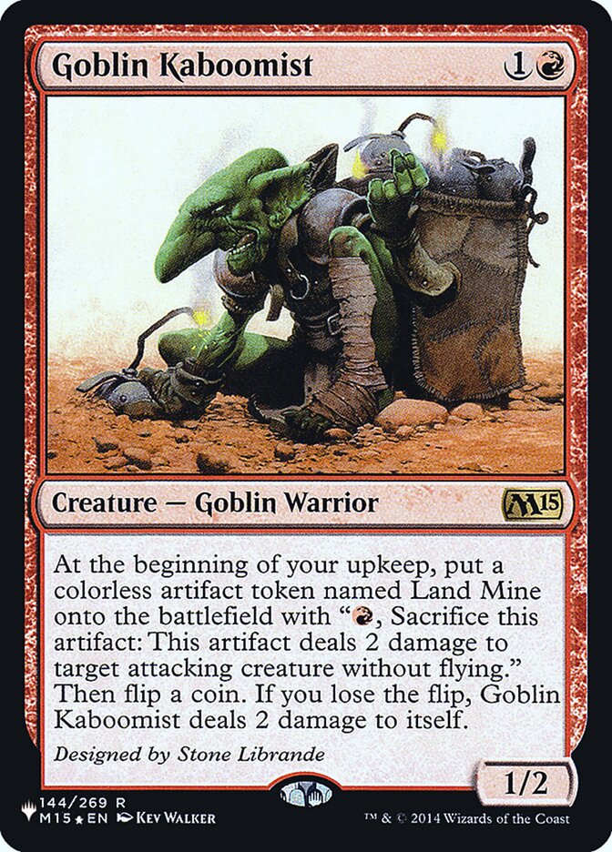 Goblin Kaboomist [Secret Lair: Heads I Win, Tails You Lose] | Grognard Games