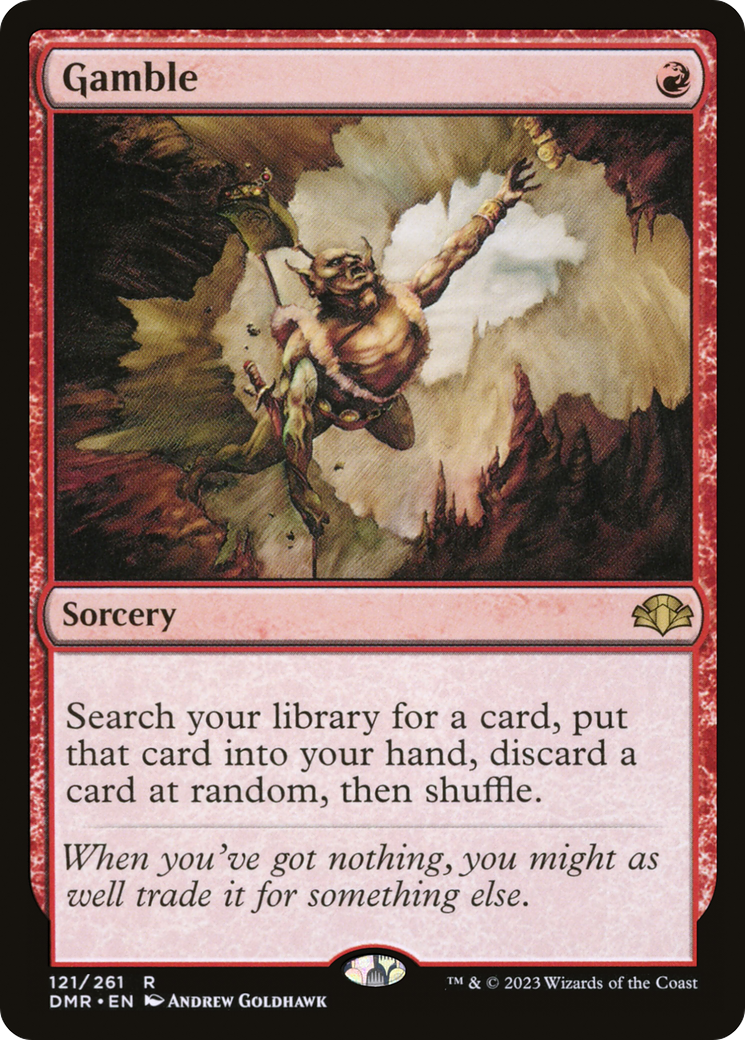 Gamble [Dominaria Remastered] | Grognard Games
