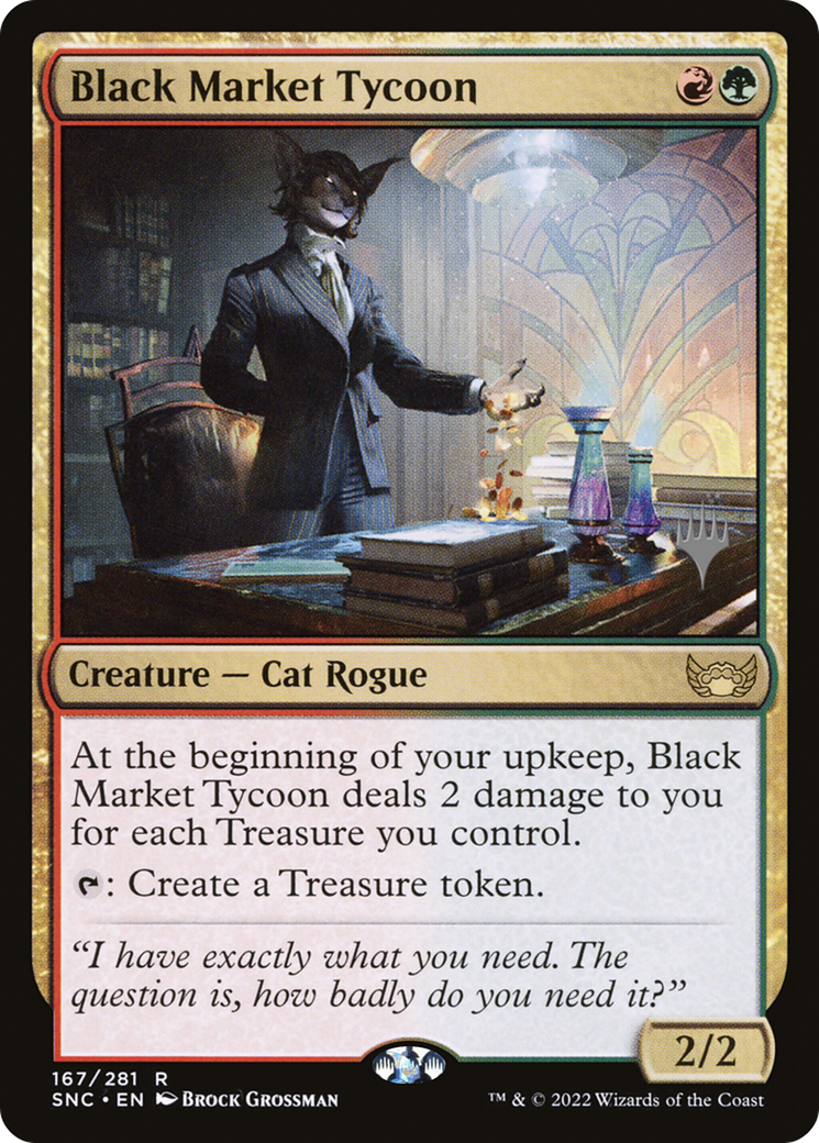 Black Market Tycoon (Promo Pack) [Streets of New Capenna Promos] | Grognard Games