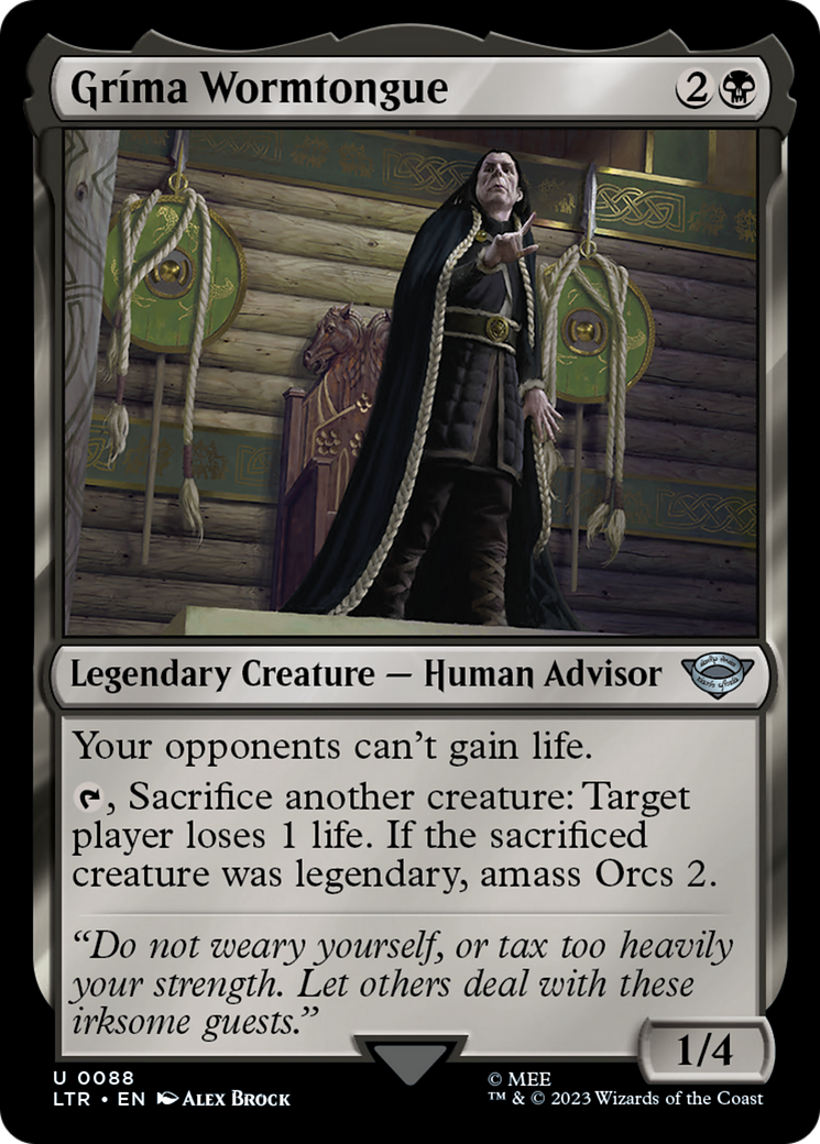Grima Wormtongue [The Lord of the Rings: Tales of Middle-Earth] | Grognard Games