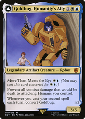 Goldbug, Humanity's Ally // Goldbug, Scrappy Scout [Universes Beyond: Transformers] | Grognard Games