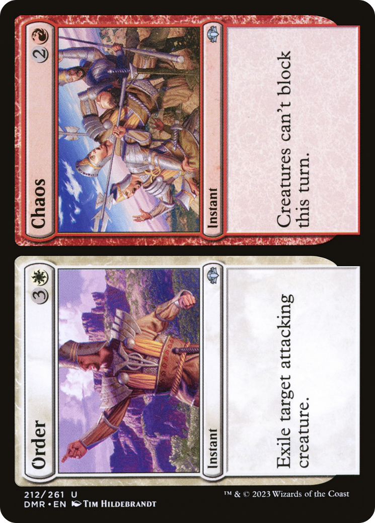 Order // Chaos [Dominaria Remastered] | Grognard Games