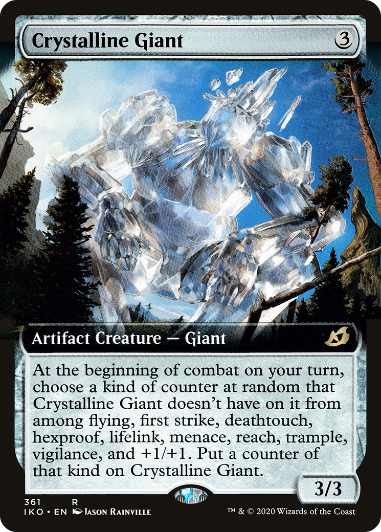 Crystalline Giant (Extended Art) [Ikoria: Lair of Behemoths] | Grognard Games