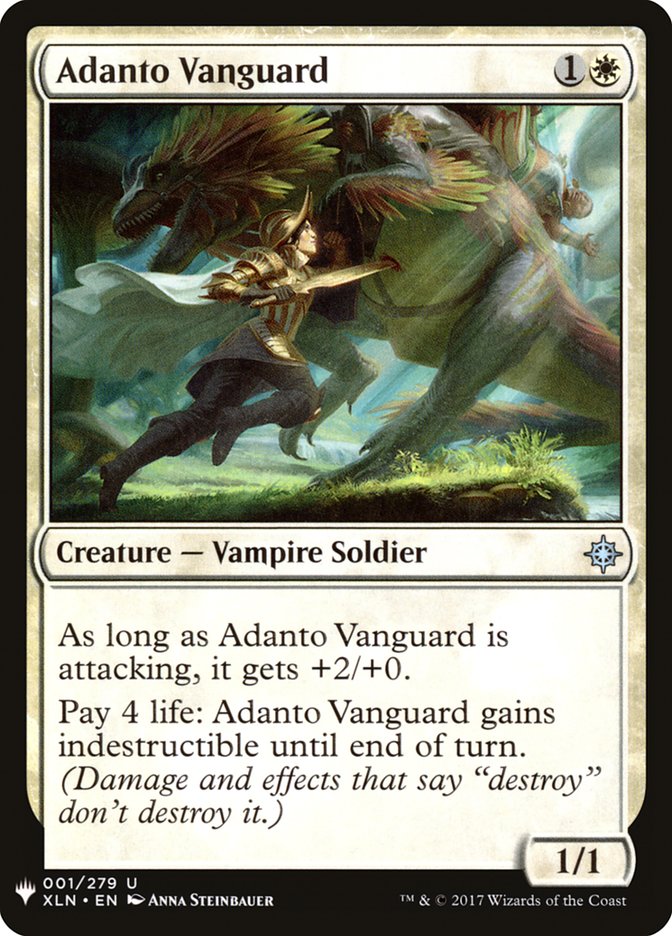 Adanto Vanguard [Mystery Booster] | Grognard Games