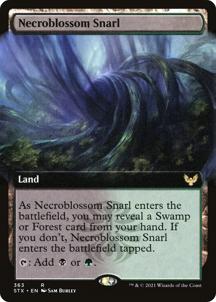 Necroblossom Snarl (Extended) [Strixhaven: School of Mages] | Grognard Games