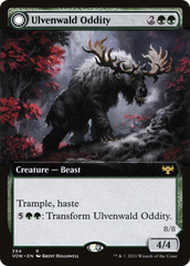 Ulvenwald Oddity // Ulvenwald Behemoth (Extended) [Innistrad: Crimson Vow] | Grognard Games