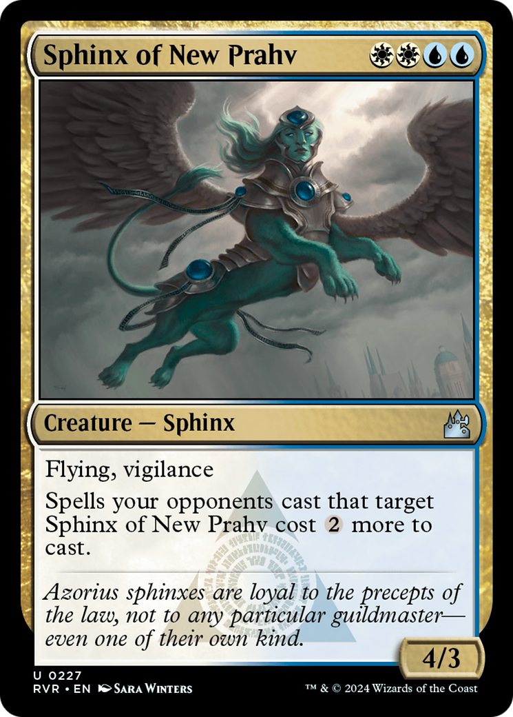 Sphinx of New Prahv [Ravnica Remastered] | Grognard Games