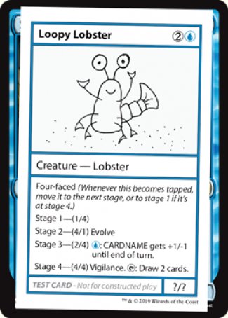 Loopy Lobster (2021 Edition) [Mystery Booster Playtest Cards] | Grognard Games