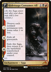 Hidetsugu Consumes All // Vessel of the All-Consuming [Kamigawa: Neon Dynasty] | Grognard Games