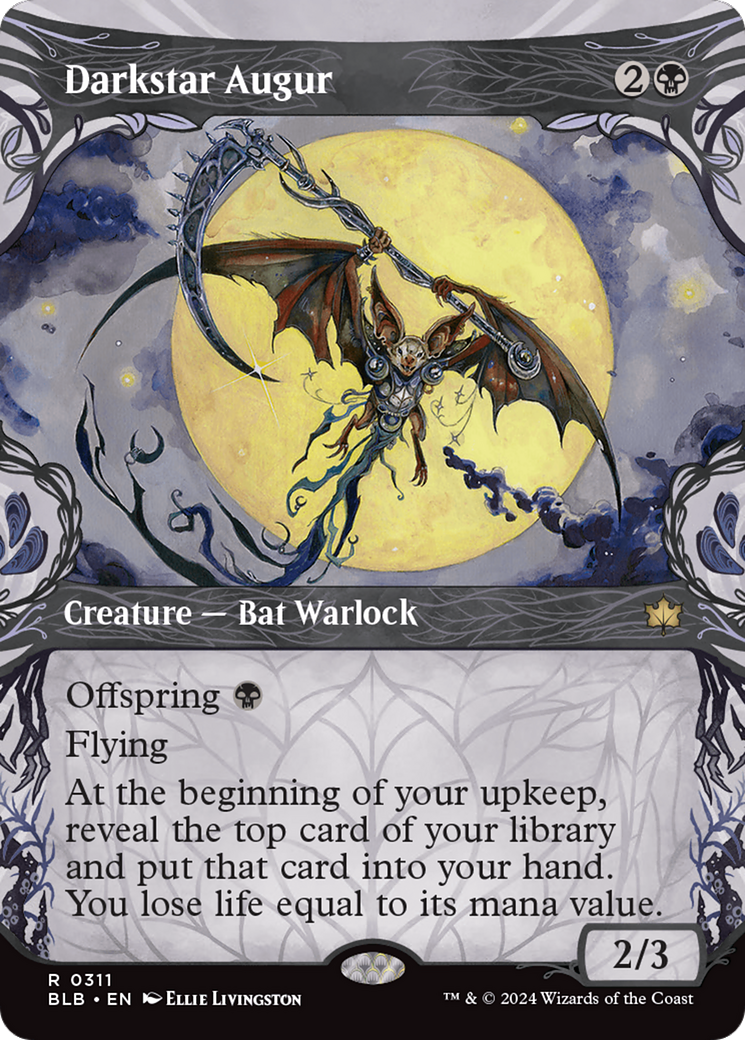 Darkstar Augur (Showcase) [Bloomburrow] | Grognard Games