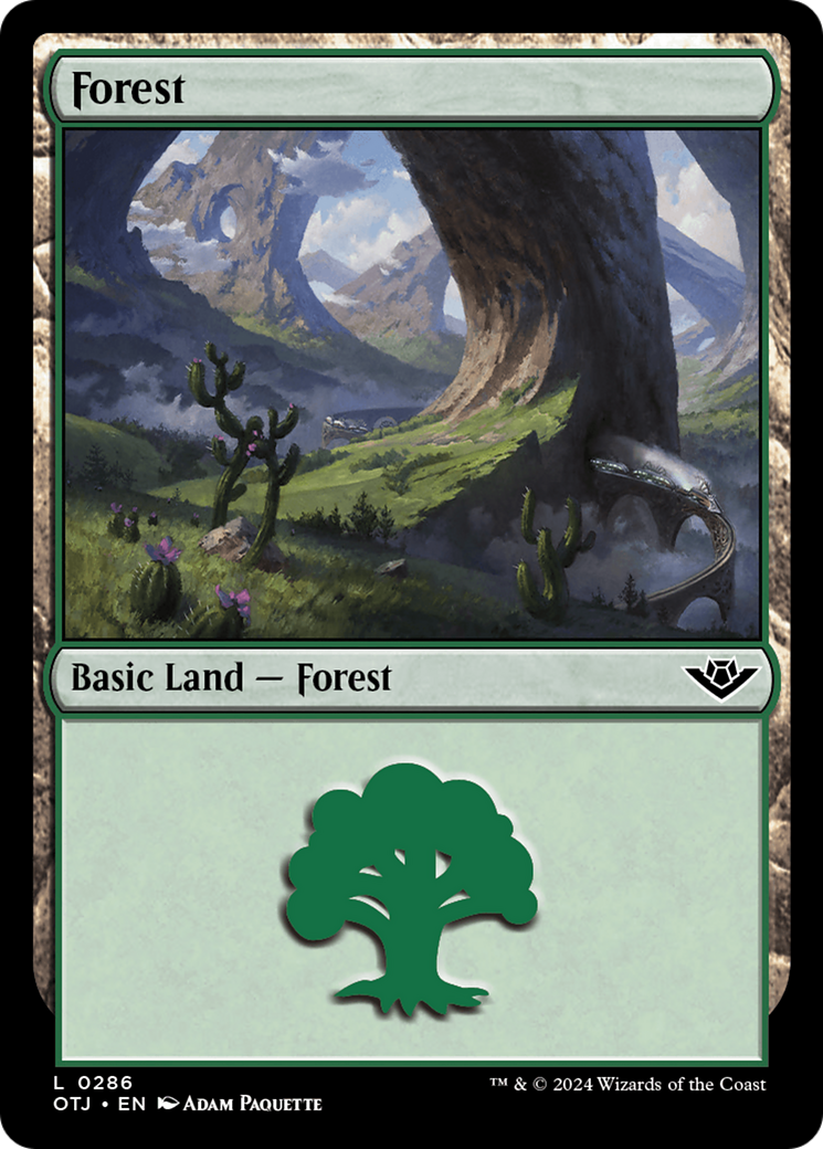 Forest (0286) [Outlaws of Thunder Junction] | Grognard Games
