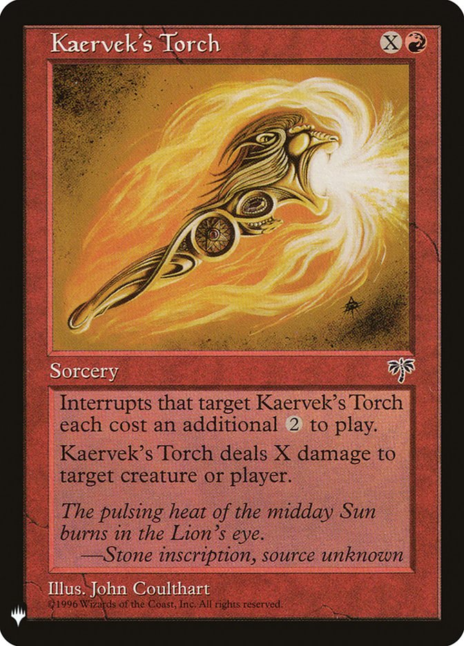 Kaervek's Torch [Mystery Booster] | Grognard Games