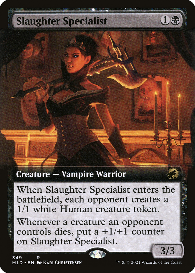 Slaughter Specialist (Extended) [Innistrad: Midnight Hunt] | Grognard Games