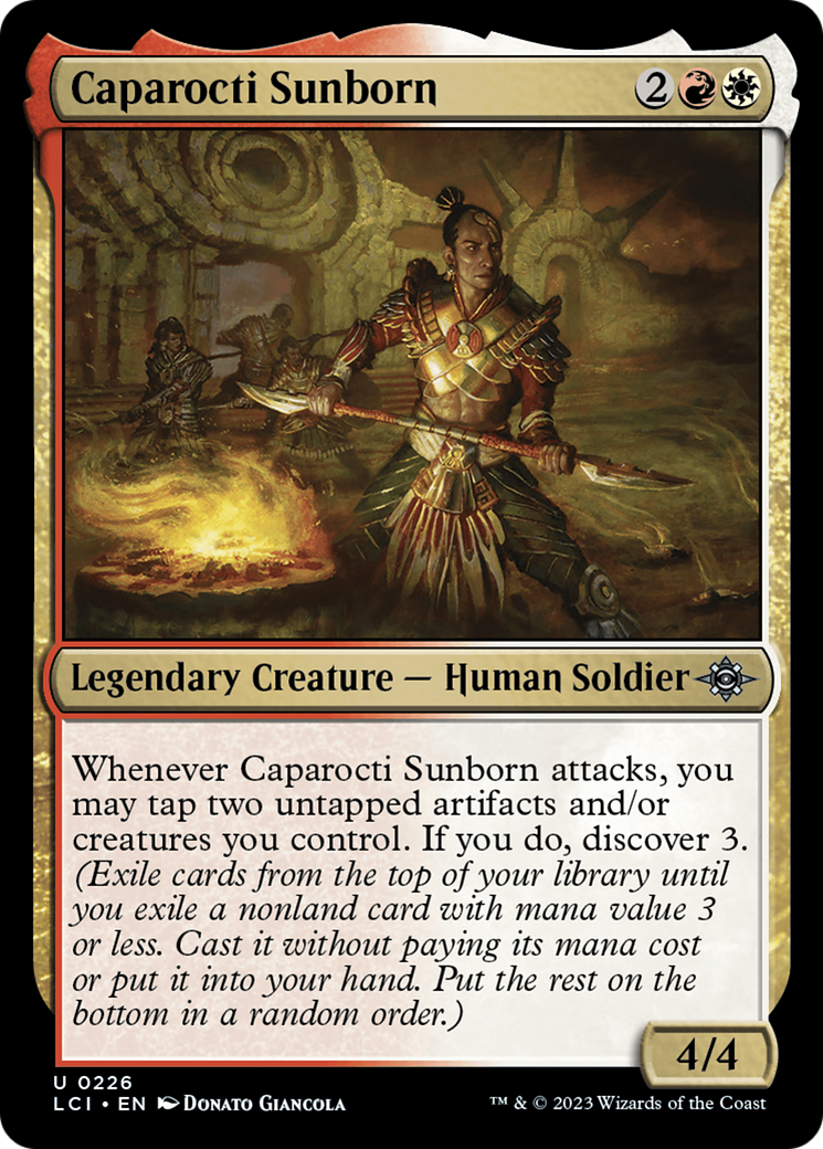 Caparocti Sunborn [The Lost Caverns of Ixalan] | Grognard Games