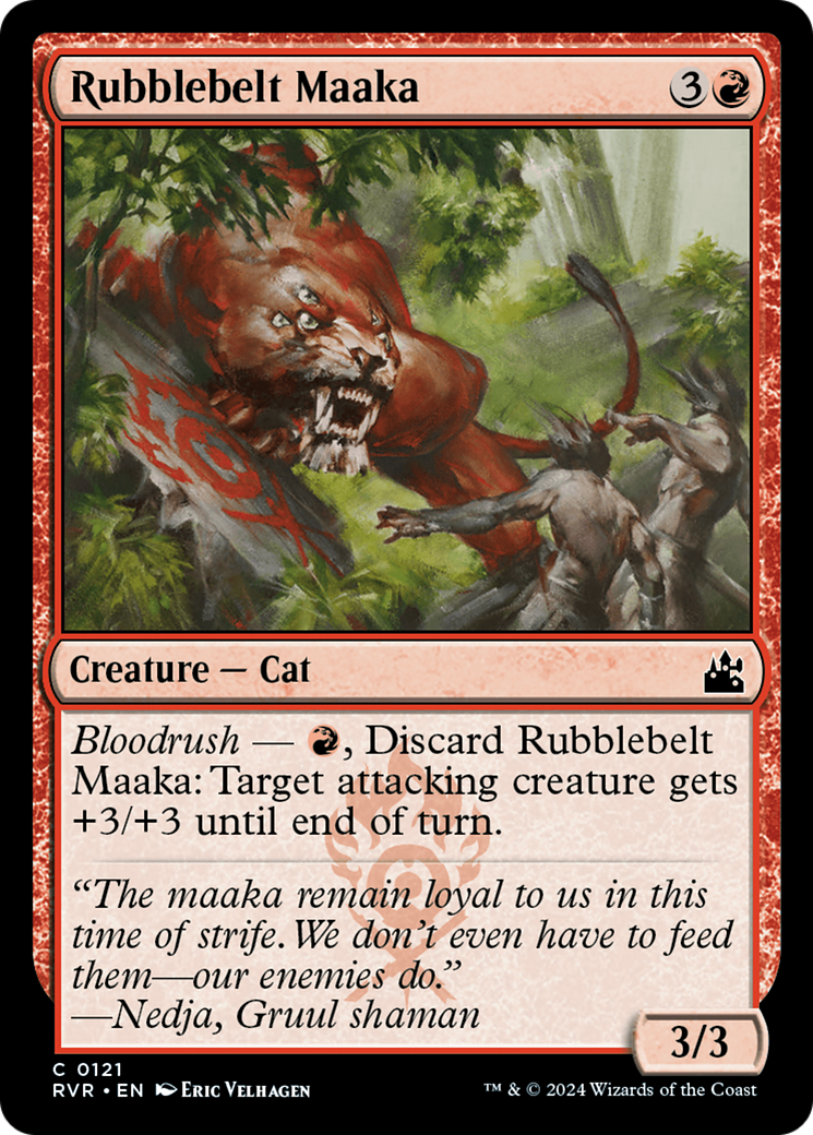 Rubblebelt Maaka [Ravnica Remastered] | Grognard Games