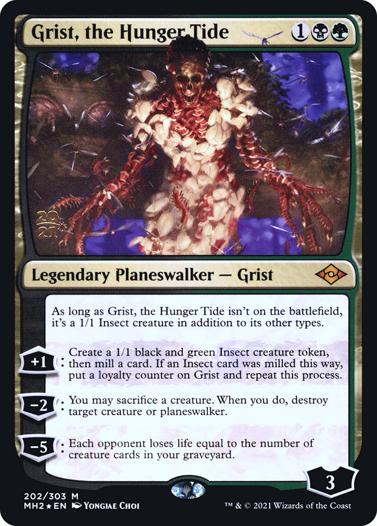 Grist, the Hunger Tide [Modern Horizons 2 Prerelease Promos] | Grognard Games