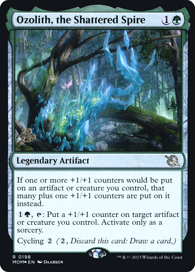 Ozolith, the Shattered Spire [March of the Machine Prerelease Promos] | Grognard Games