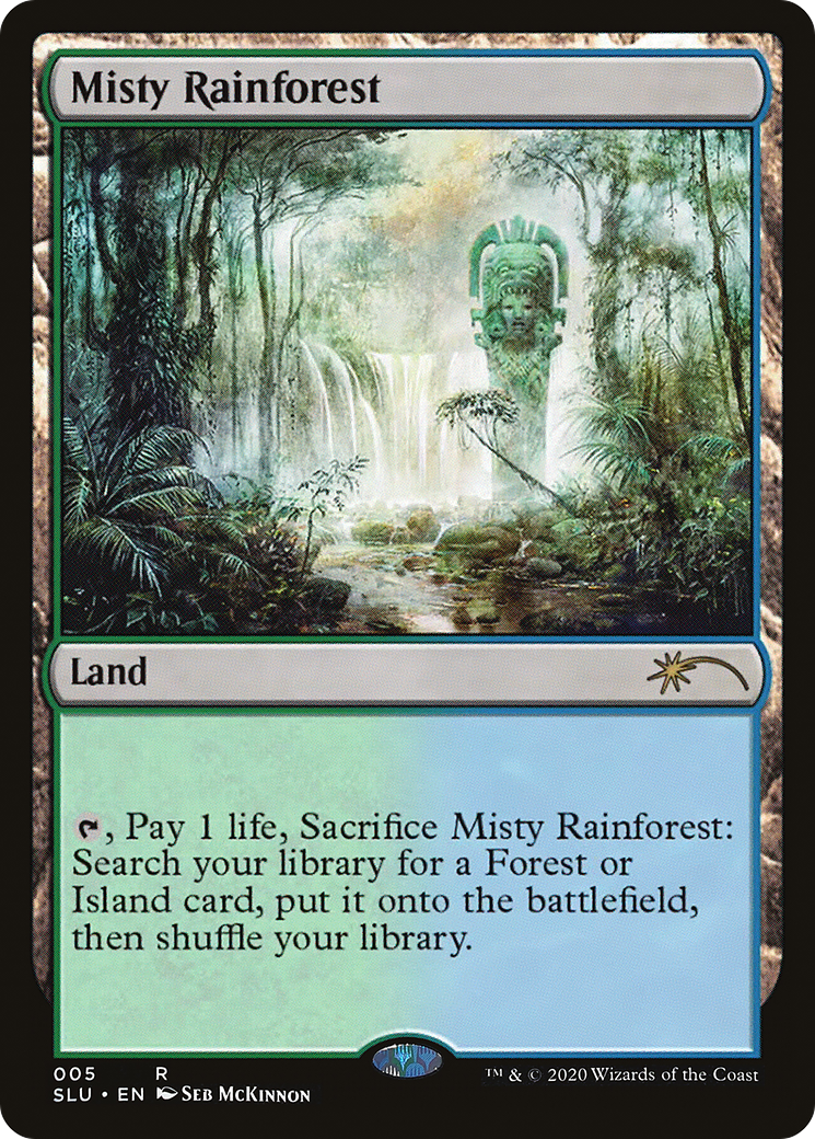 Misty Rainforest [Secret Lair: Ultimate Edition] | Grognard Games