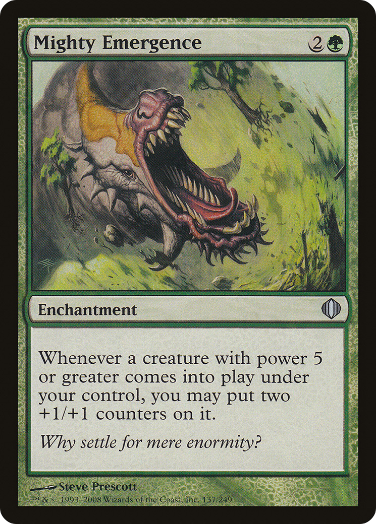 Mighty Emergence [Shards of Alara] | Grognard Games
