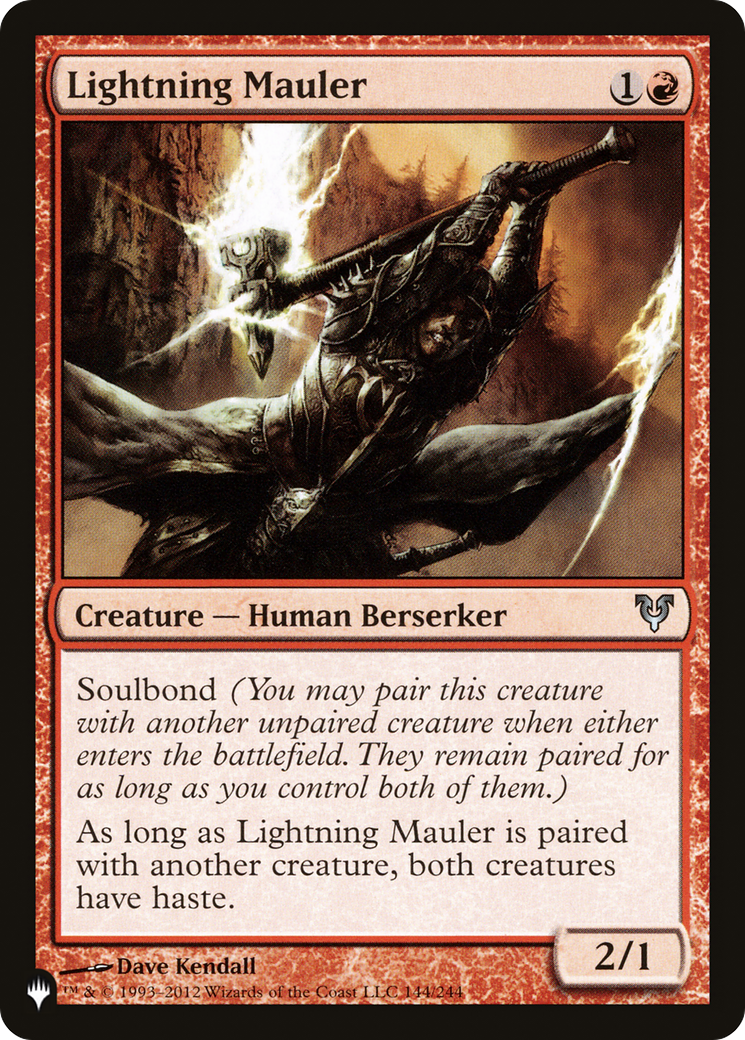 Lightning Mauler [The List] | Grognard Games