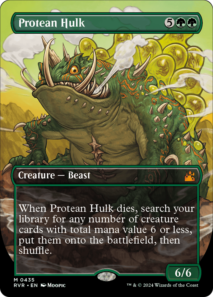 Protean Hulk (Anime Borderless) [Ravnica Remastered] | Grognard Games