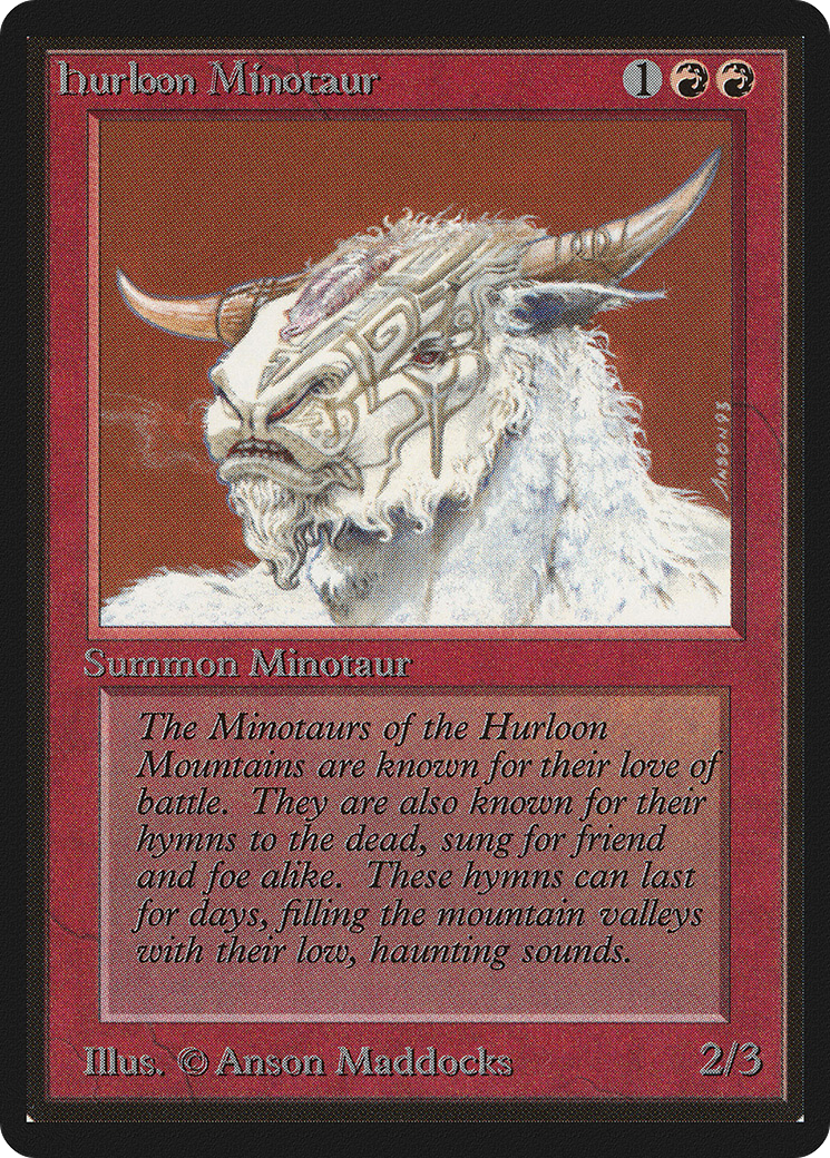 Hurloon Minotaur [Limited Edition Beta] | Grognard Games