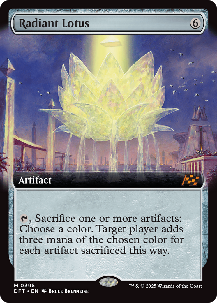 Radiant Lotus (Extended Art) [Aetherdrift] | Grognard Games