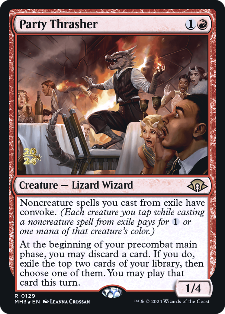 Party Thrasher [Modern Horizons 3 Prerelease Promos] | Grognard Games