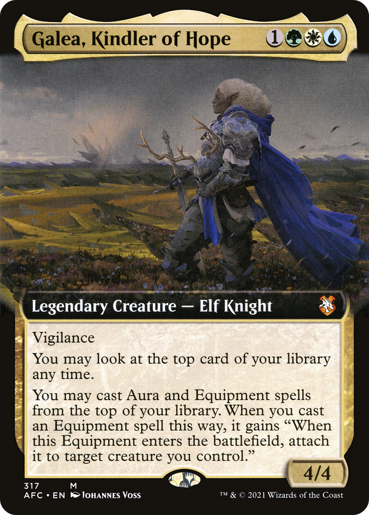 Galea, Kindler of Hope (Extended) [Dungeons & Dragons: Adventures in the Forgotten Realms Commander] | Grognard Games