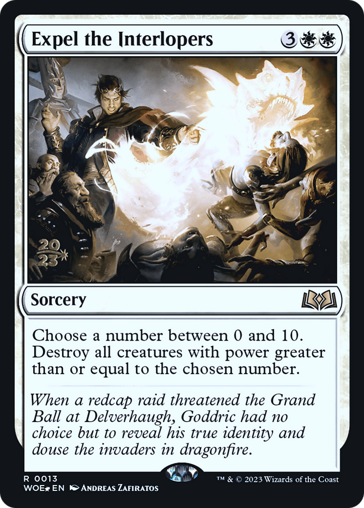 Expel the Interlopers [Wilds of Eldraine Prerelease Promos] | Grognard Games