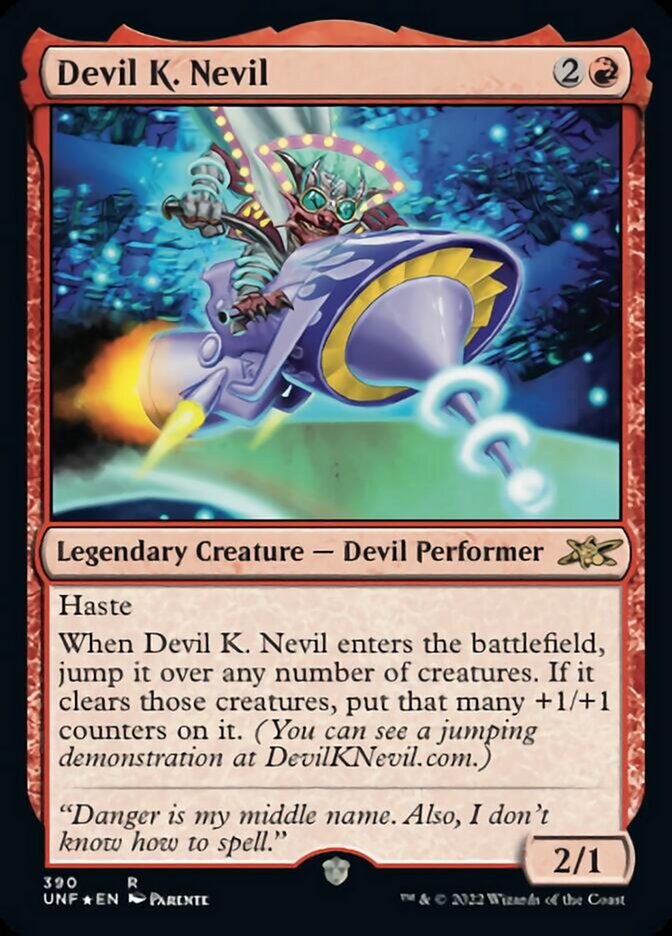 Devil K. Nevil (Galaxy Foil) [Unfinity] | Grognard Games