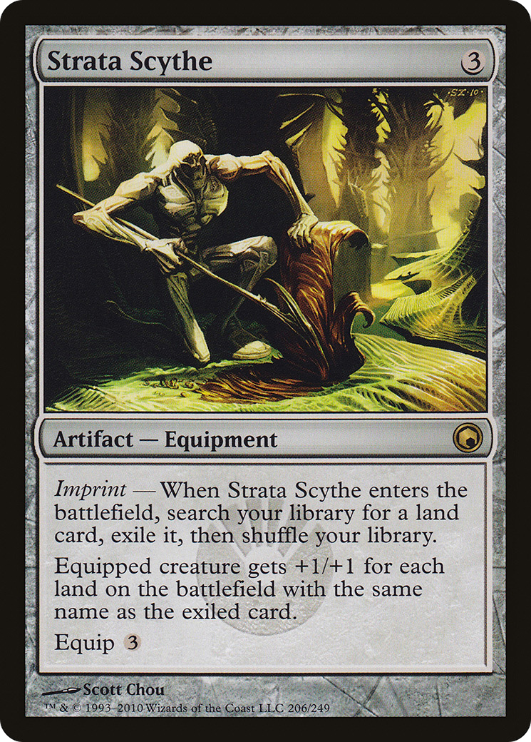 Strata Scythe [Scars of Mirrodin] | Grognard Games