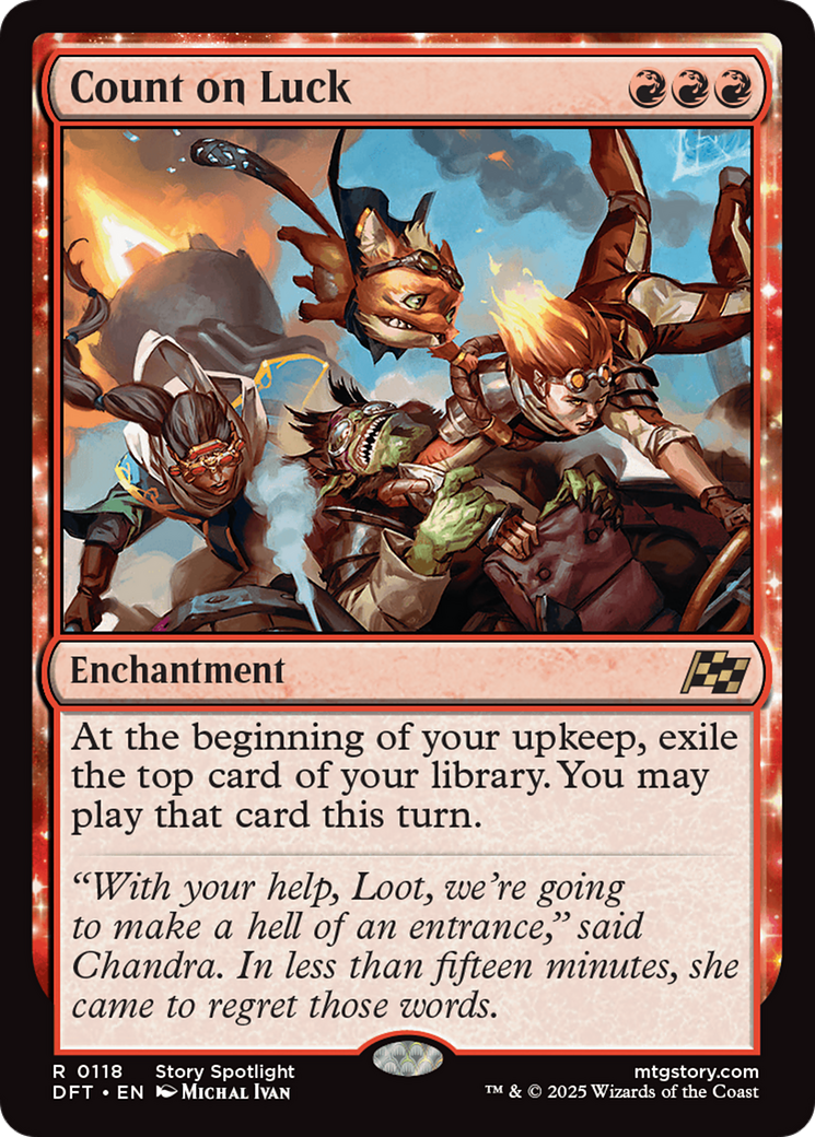 Count on Luck [Aetherdrift] | Grognard Games