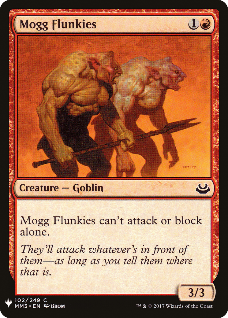 Mogg Flunkies [Mystery Booster] | Grognard Games