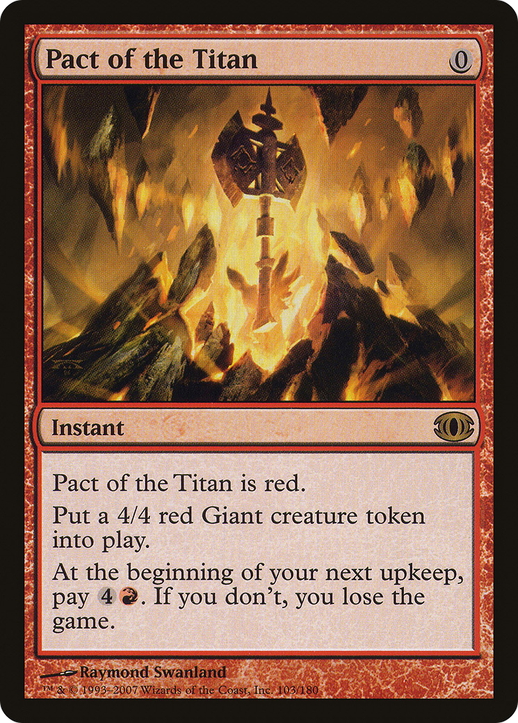 Pact of the Titan [Future Sight] | Grognard Games