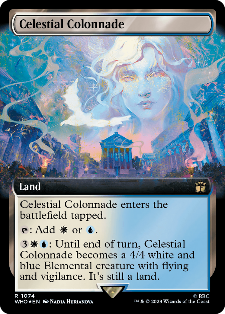 Celestial Colonnade (Extended Art) (Surge Foil) [Doctor Who] | Grognard Games