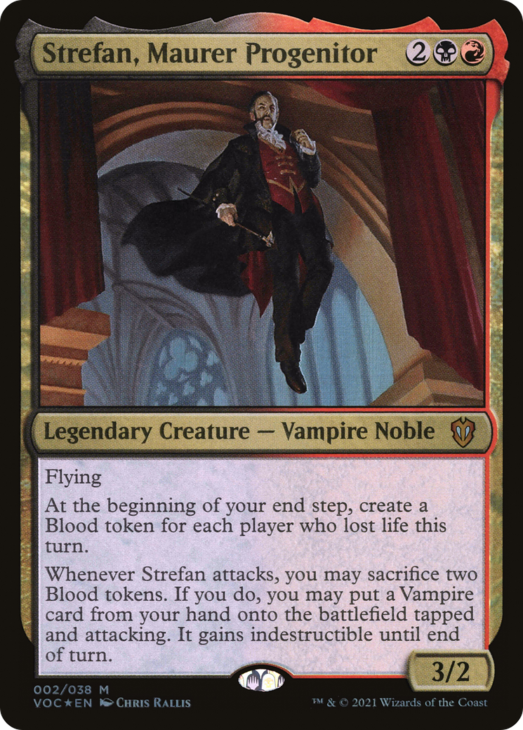 Strefan, Maurer Progenitor [Innistrad: Crimson Vow Commander] | Grognard Games