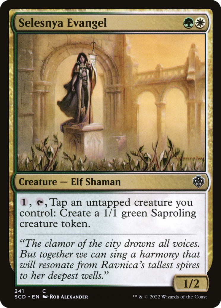 Selesnya Evangel [Starter Commander Decks] | Grognard Games