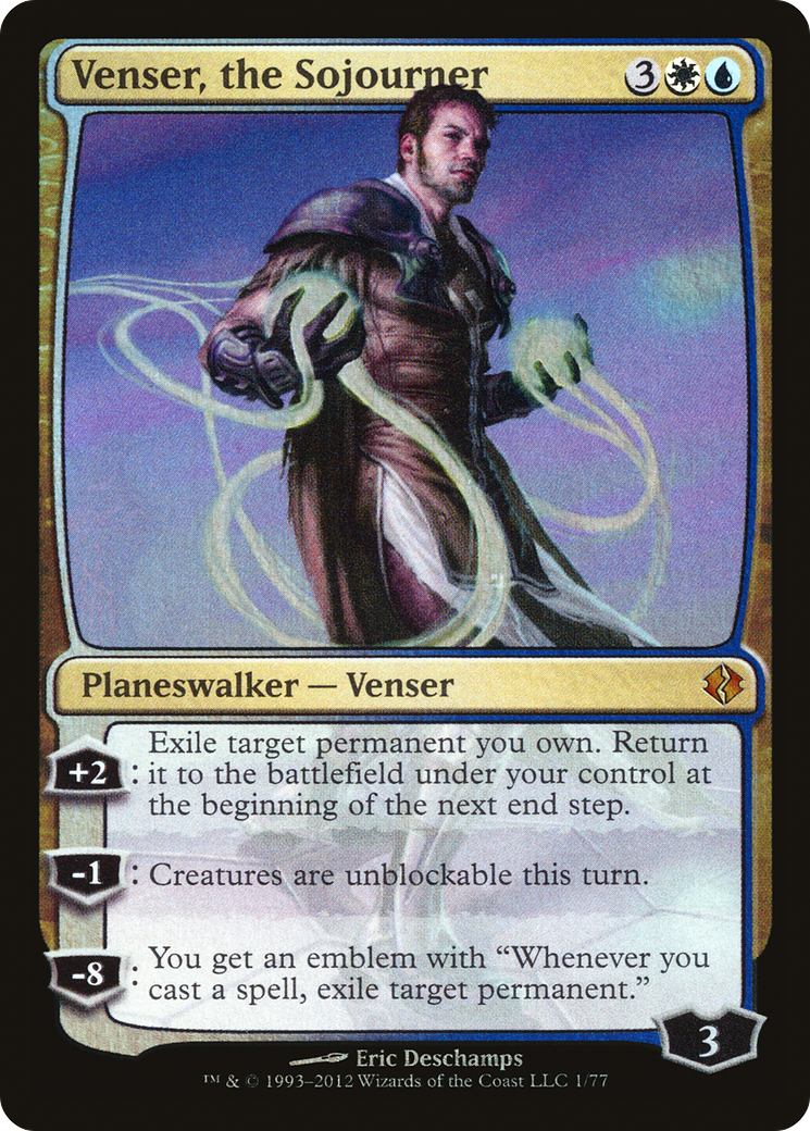 Venser, the Sojourner (DDI-001) - Duel Decks: Venser vs. Koth | Grognard Games