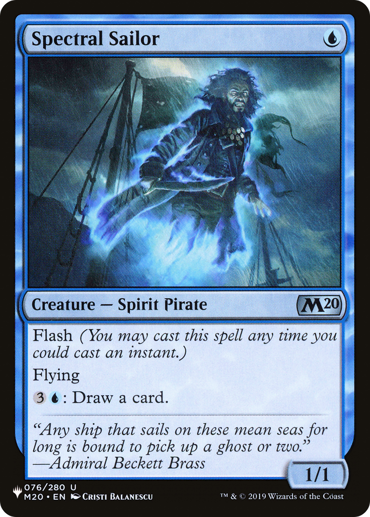 Spectral Sailor [The List] | Grognard Games
