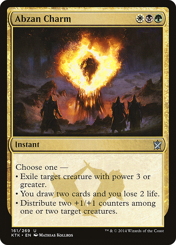 Abzan Charm [Khans of Tarkir] | Grognard Games